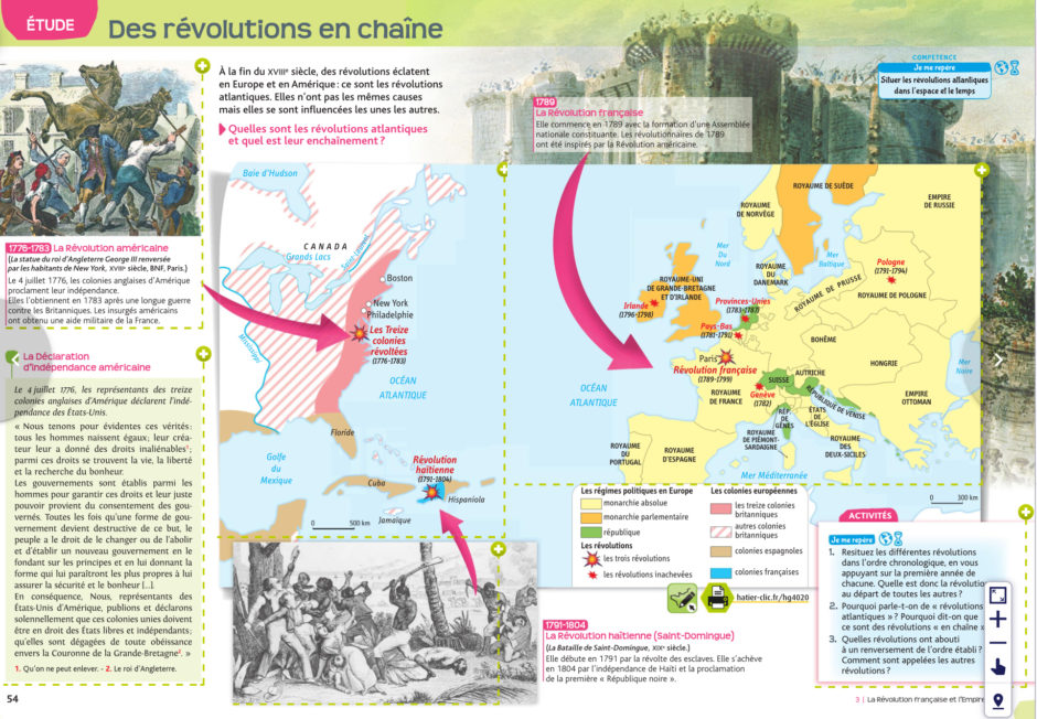 4ème – La Révolution française et l’Empire (1789-1815)
